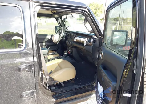 2019 Jeep Wrangler Unlimited Rubicon 4X4 из США, поврежденный, VIN 1C4HJXFG8KW584208